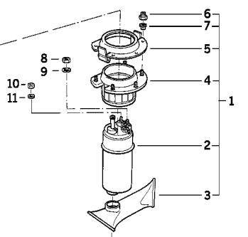 K Bike Fuel Pump