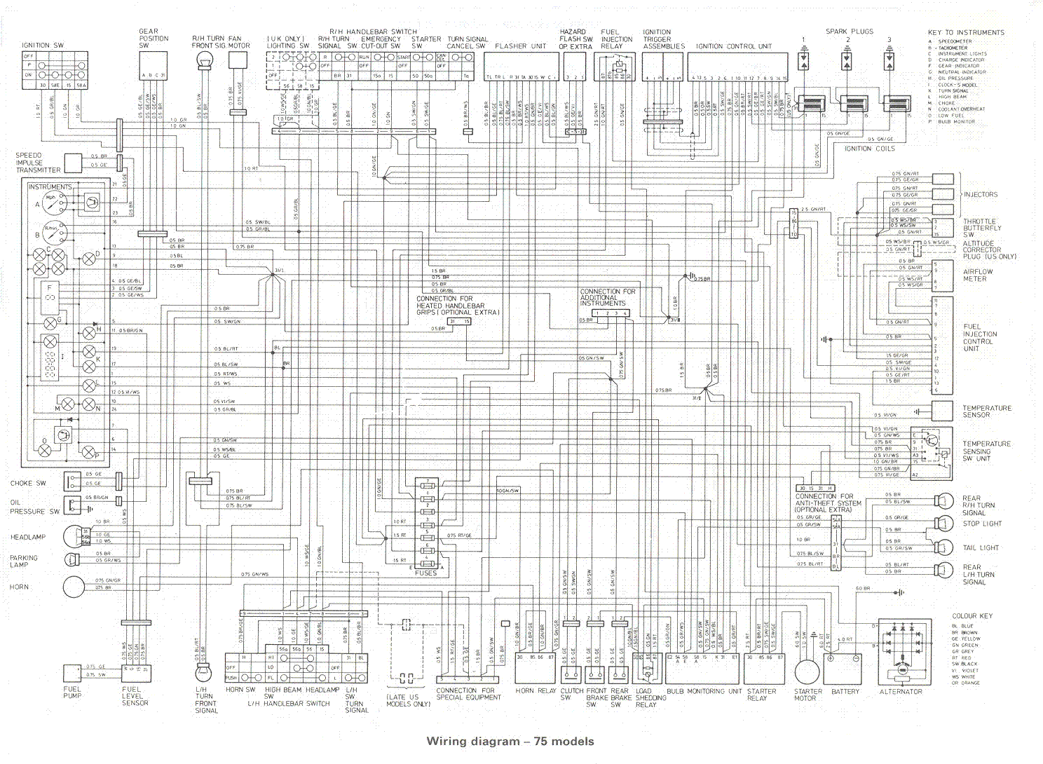K Bike Wiring Diagrams